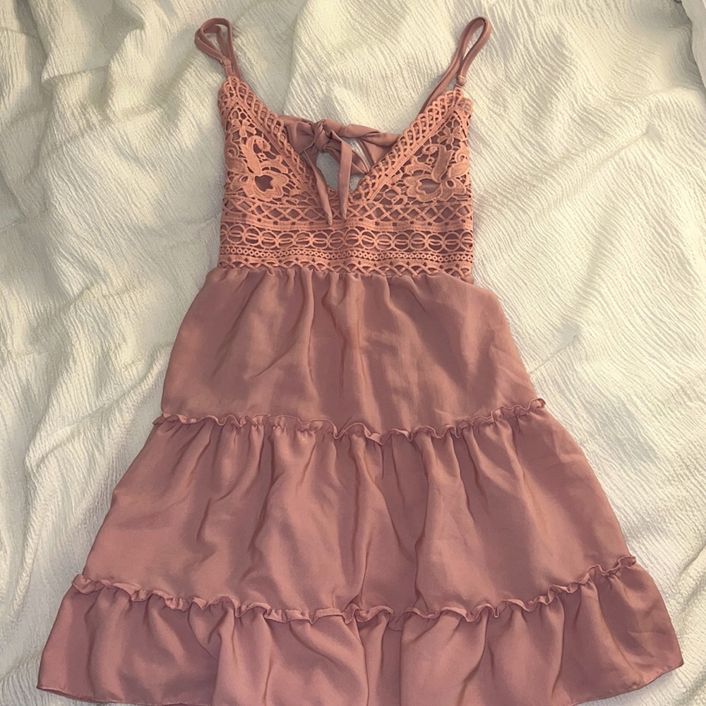 Flowy homecoming dress